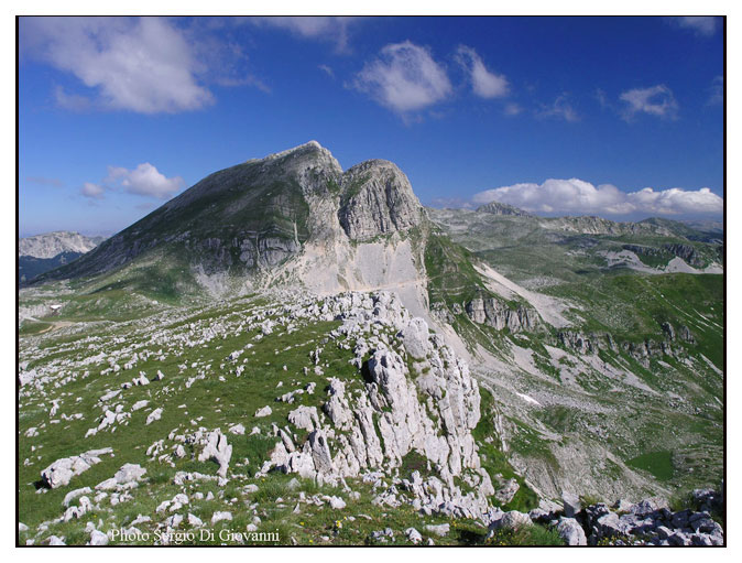 Veduta dalle  Mainarde