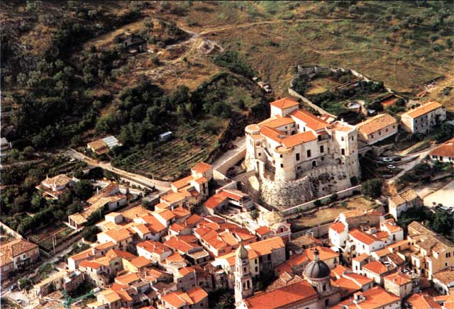 Veduta aerea Castello e dintorni