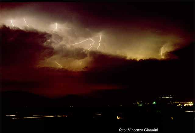 Temporale sulla pianura