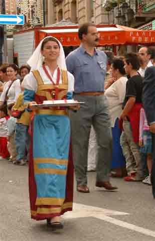 Pacchiana alla processione