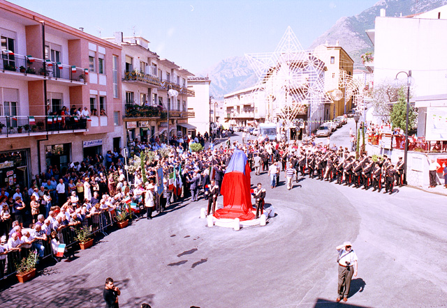 Inaugurazione Monumento a Salvo D'Acquisto