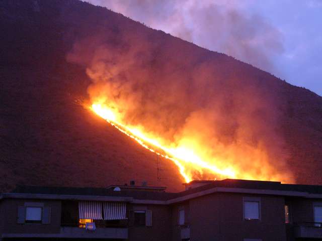 Incendio S.Croce