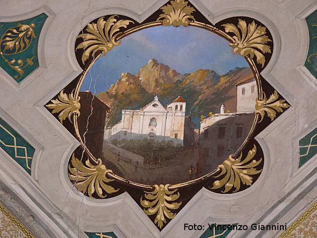 S.sebastiano in affresco